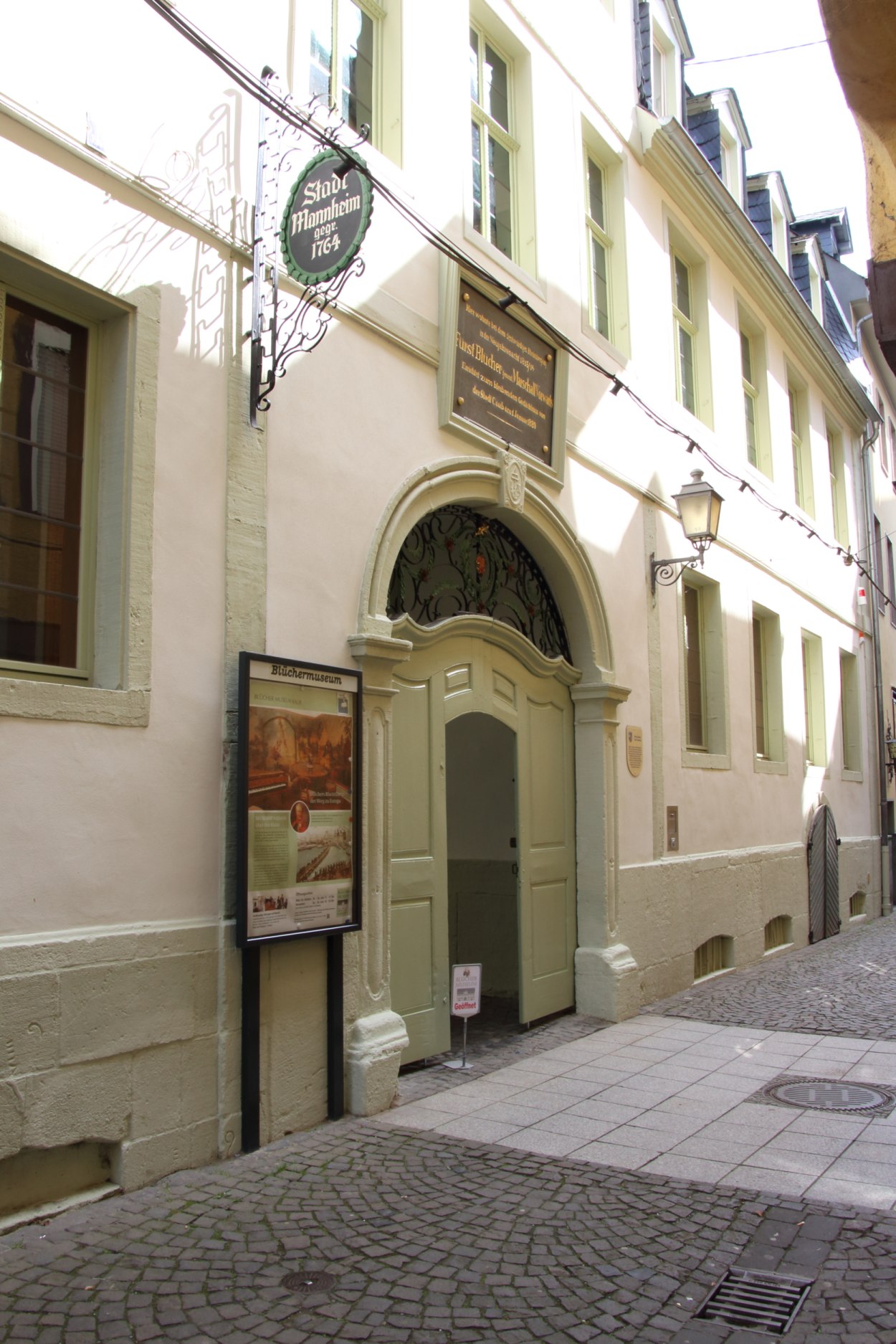 Blüchermuseum_Kaub_Gasthaus_Zur_Stadt_Mannheim | © unbekannt Blüchermuseum_Kaub_Gasthaus_Zur_Stadt_Mannheim | © unbekannt