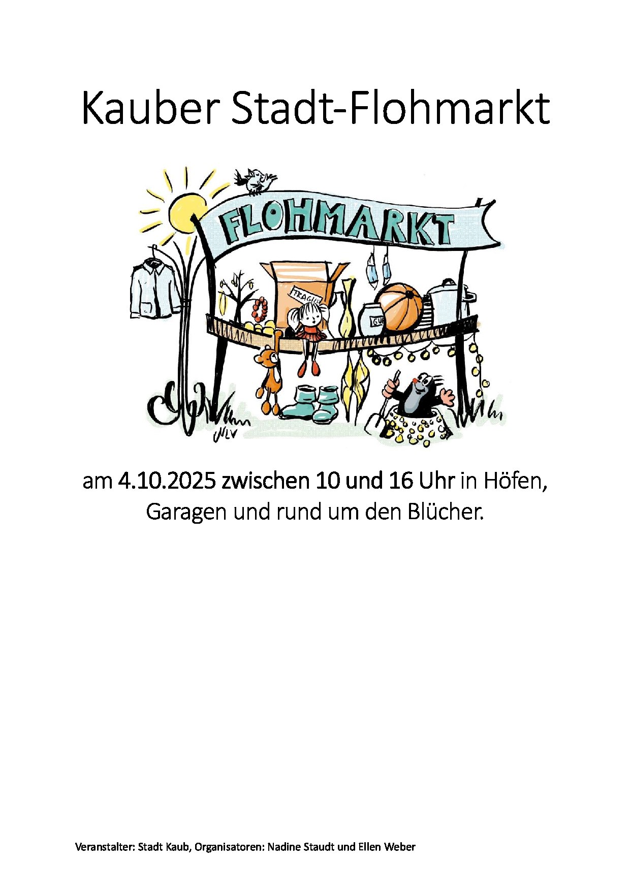 Kauber Stadt-Flohmarkt | © Stadt Kaub
