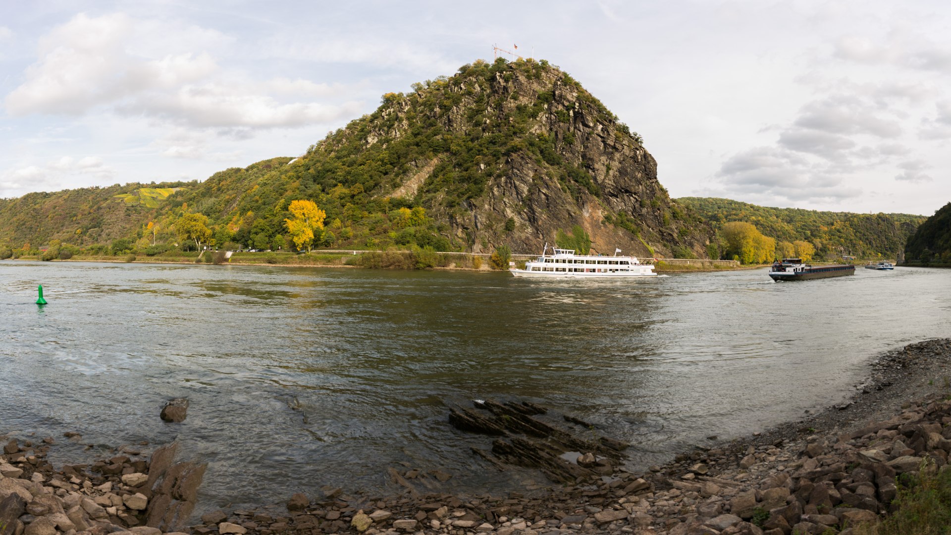 Der Loreleyfelsen | © Henry Tornow / Romantischer Rhein Tourismus GmbH