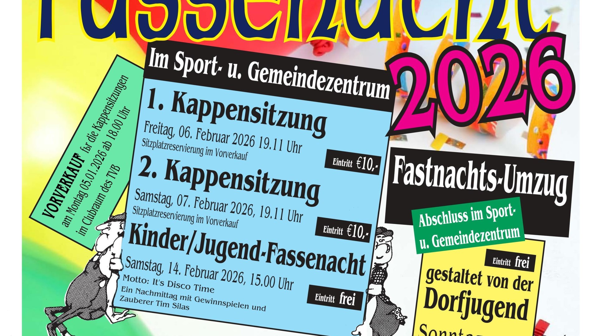 Bornich Fassenacht | © Gemeinde Bornich