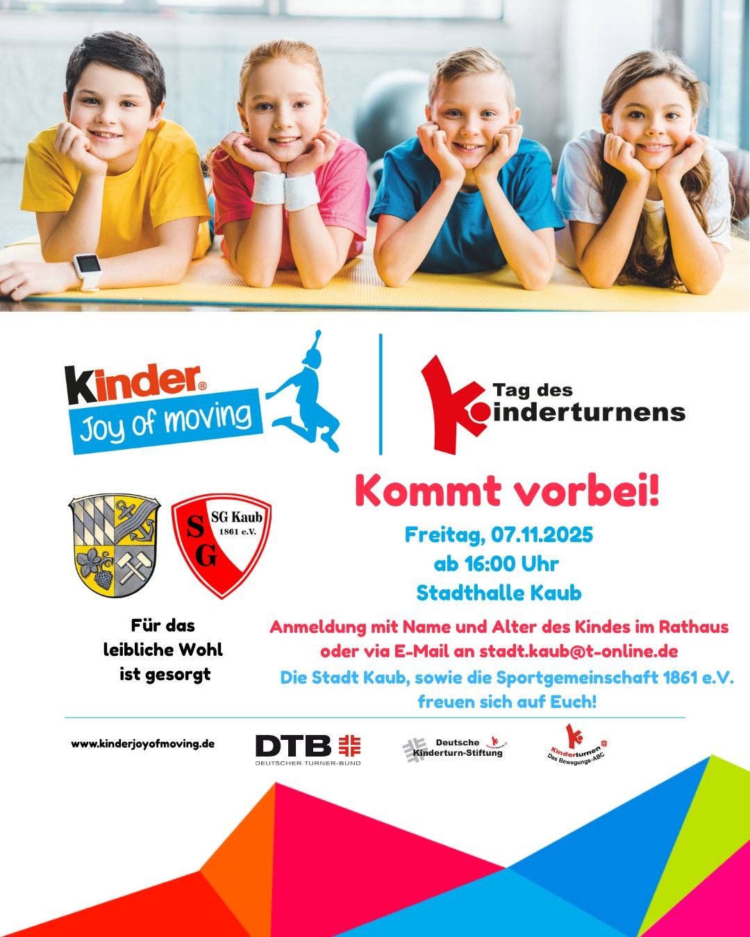 Tag des Kinderturnens | © Fabian Sprinz, Sportgemeinschaft Kaub