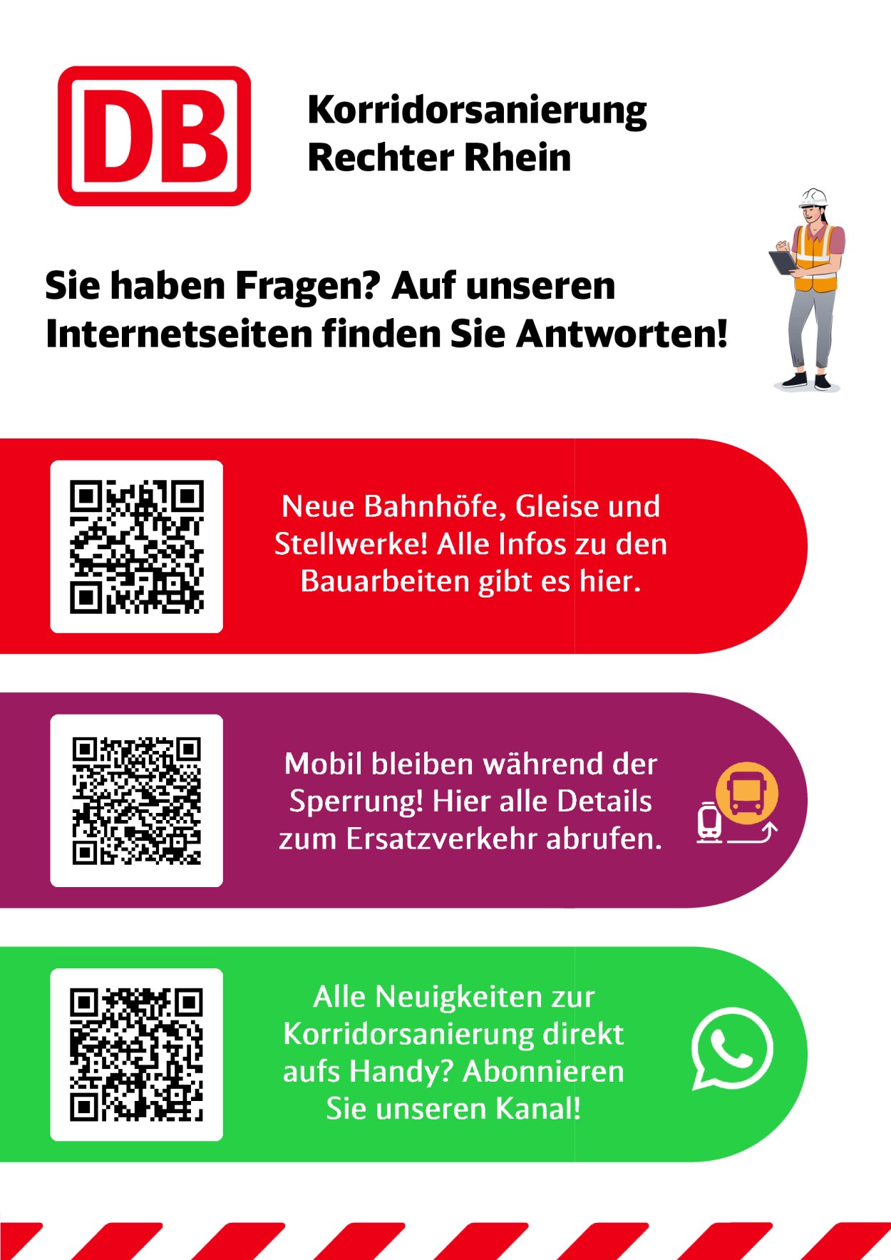Korridorsanierung Rechter Rhein | © Deutsche Bahn Korridorsanierung Rechter Rhein | © Deutsche Bahn