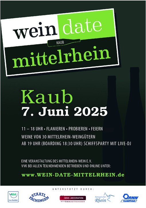 wein date mittelrhein 1 | © Stadt Kaub