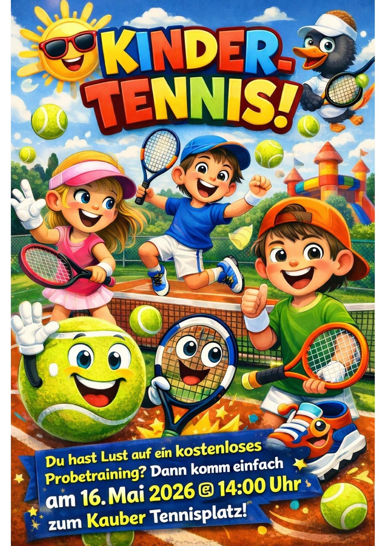 Kauber Tennisclub_Kindertennis 2026 | © Petra Jeschke