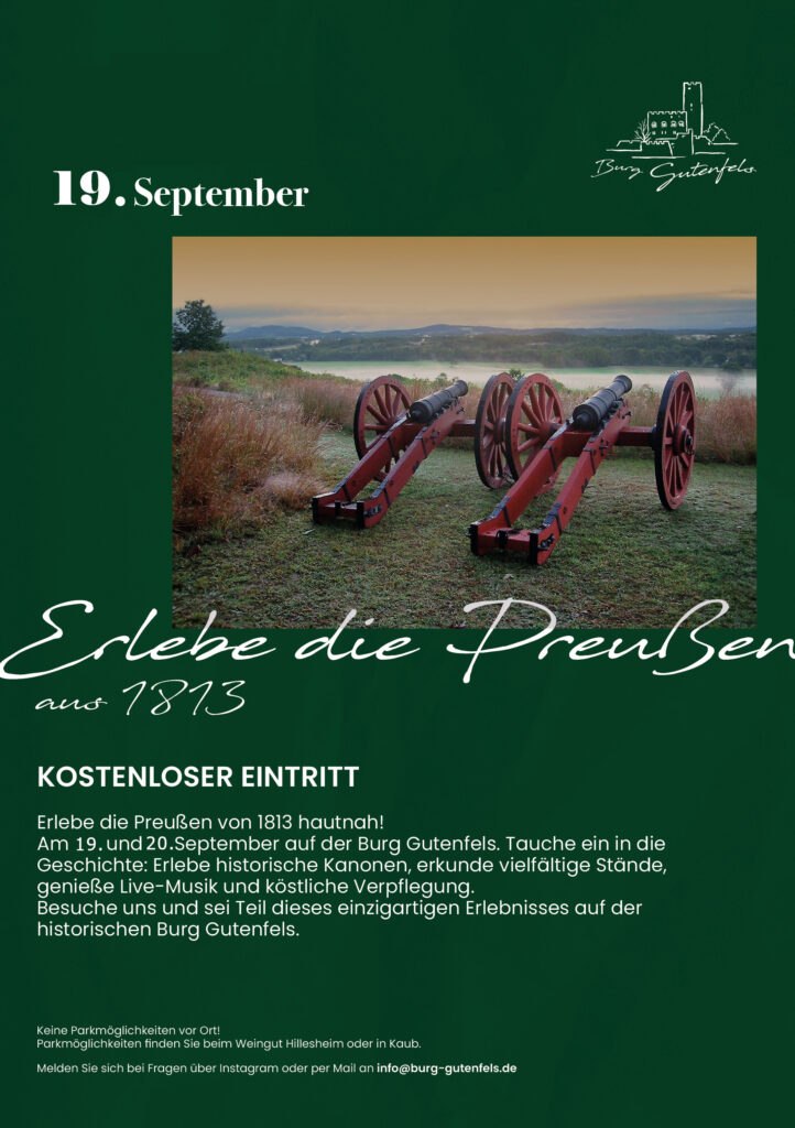 Die Preußen auf Burg Gutenfels_2026 | © Burg Gutenfels