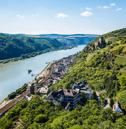 Blick auf Kaub | © Henry Tornow Blick auf Kaub | © Henry Tornow