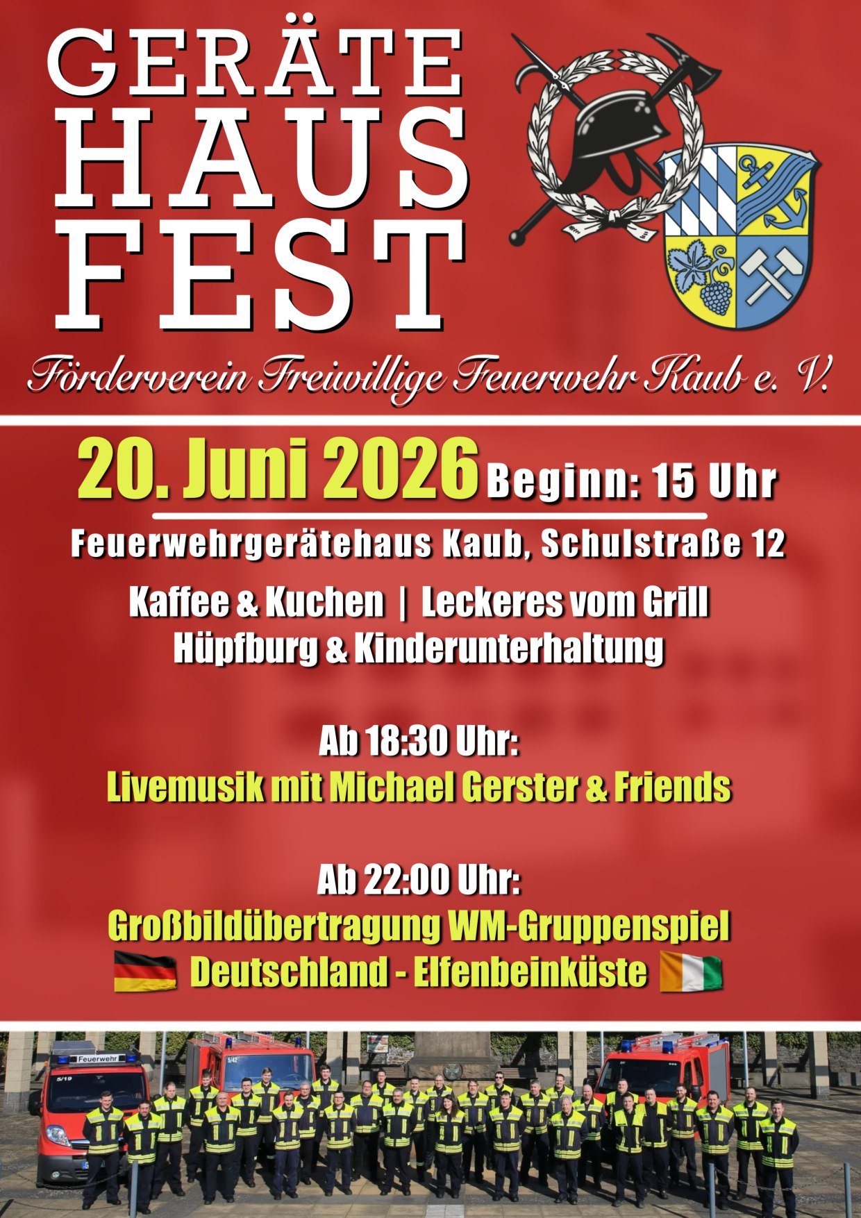 Gerätehausfest 2026 | © Feuerwehr Kaub